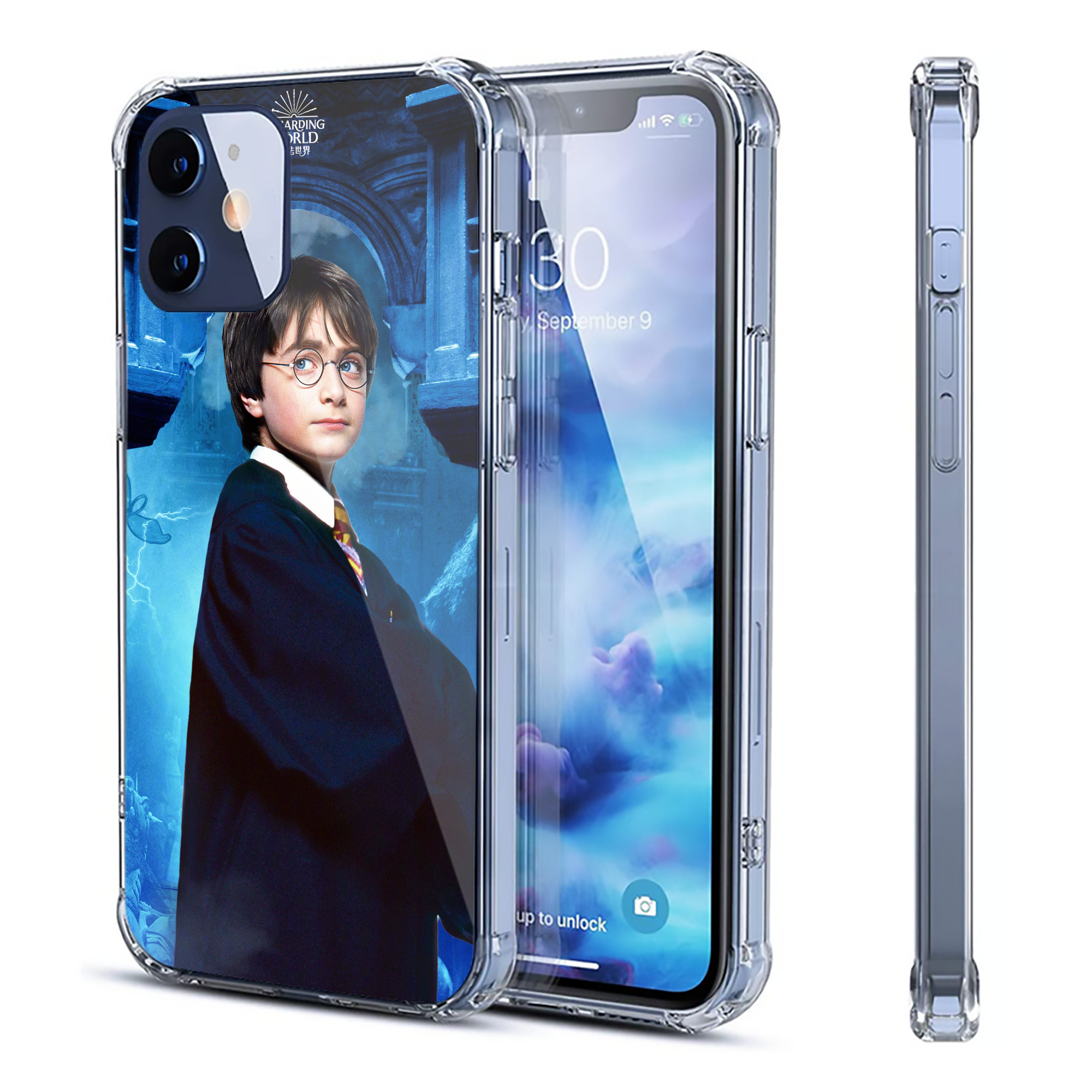 （画像用） Harry Potter ハリー・ポッターシリーズ 【iPhone 12シリーズ対応】透明スマホケース（クリアソフトケース）